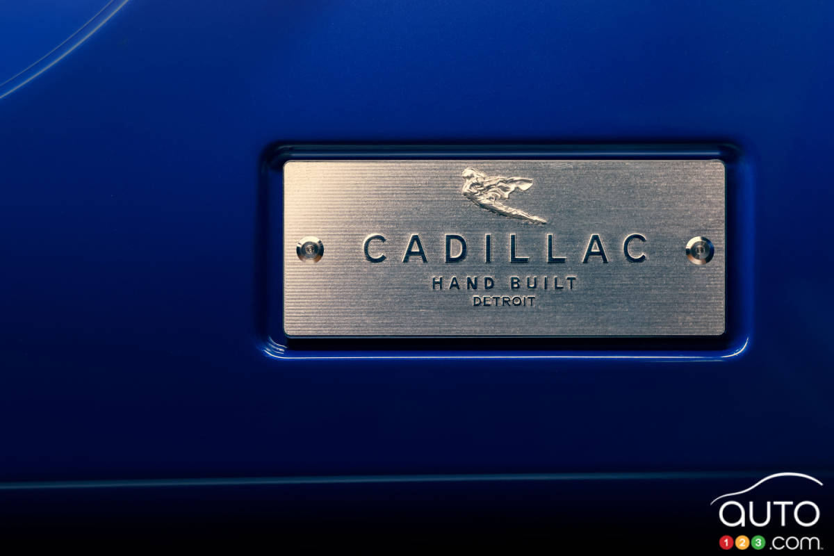 Cadillac Celestiq 2024, écusson