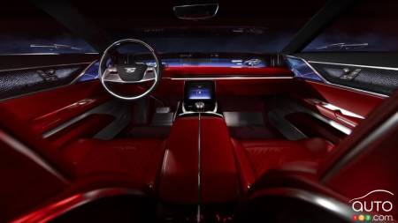 Cadillac Celestiq, intérieur