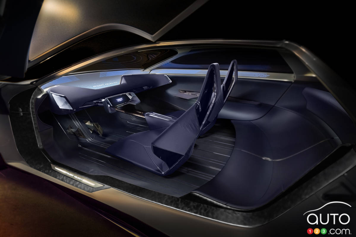 Concept Cadillac Opulent Velocity, intérieur