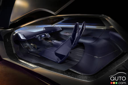 Cadillac Opulent Velocity concept, interior