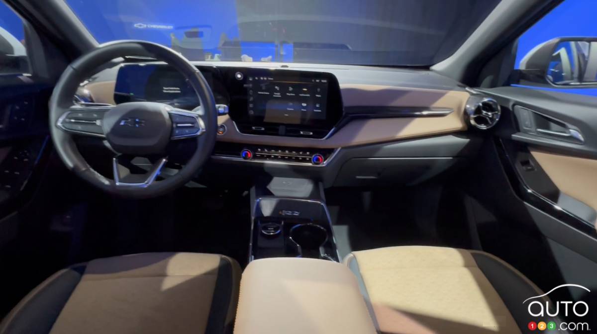 Chevrolet Equinox 2025, intérieur