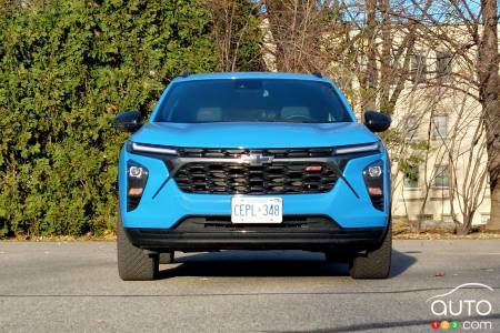 The new 2024 Chevrolet Trax 2RS