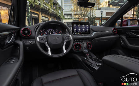 2023 Chevrolet Blazer, interior