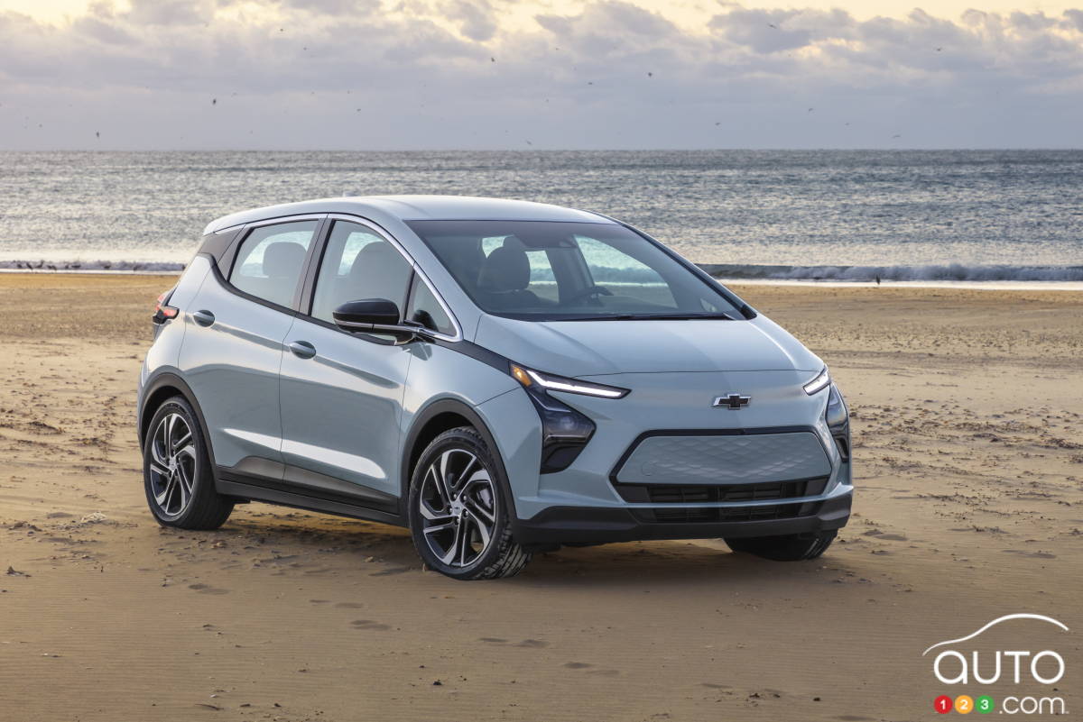 Chevrolet Bolt 2022, trois quarts avant
