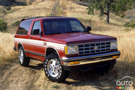A 1987 Chevrolet Blazer