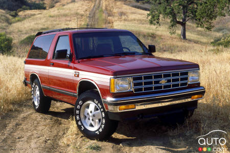 Un Chevrolet Blazer 1987