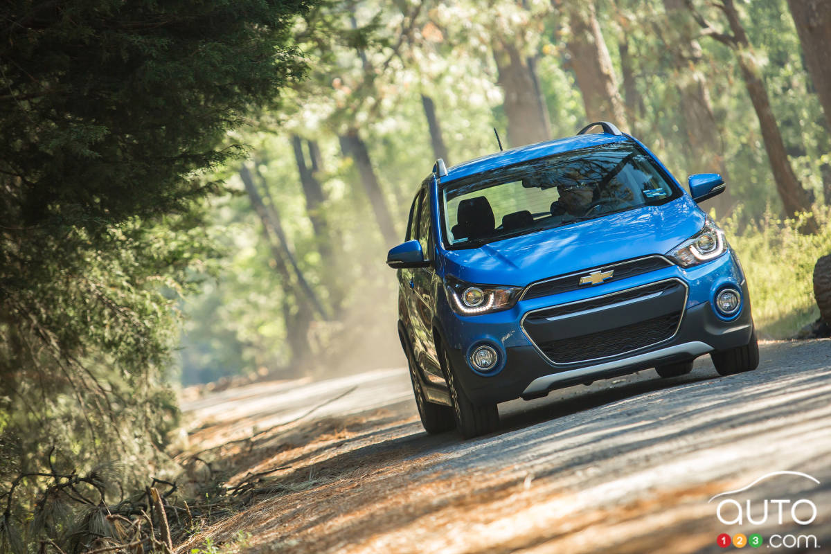 Chevrolet Spark, avant
