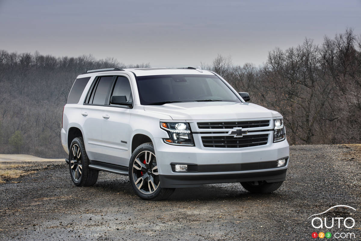 Chevrolet Tahoe RST 2020, trois quarts avant