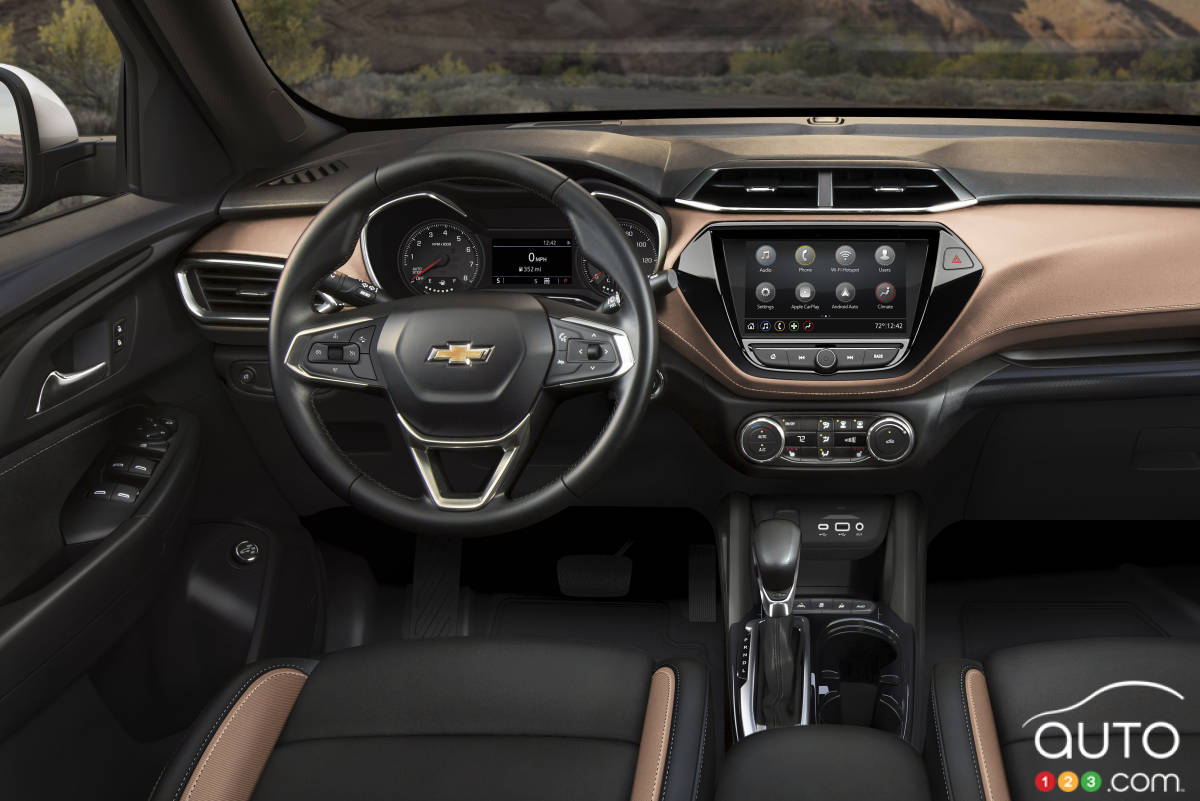 Chevrolet TrailBlazer 2021, intérieur
