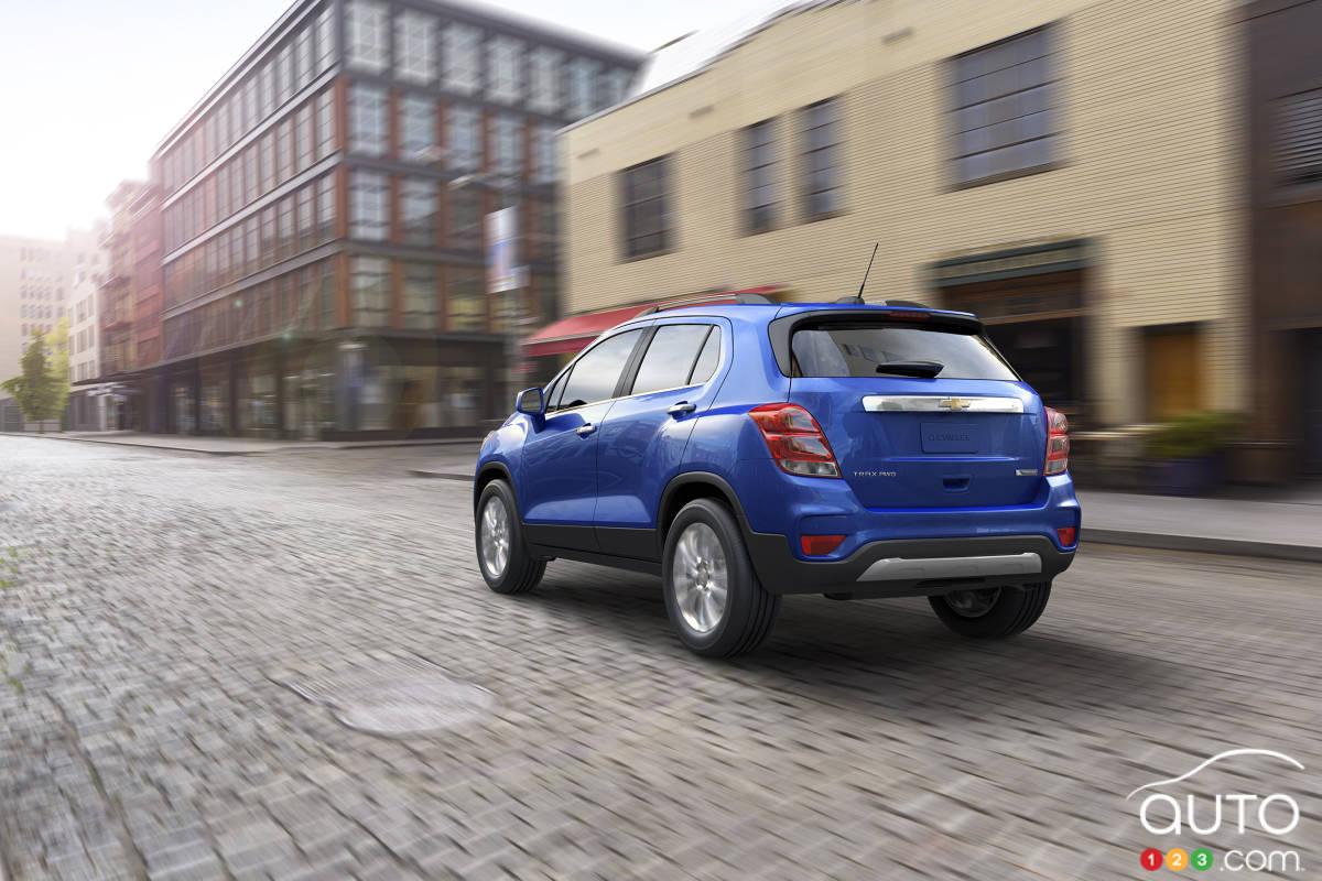 Chevrolet Trax, trois quarts arrière