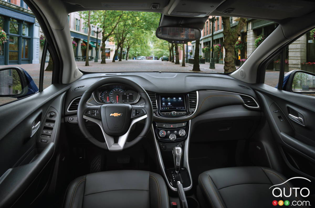 Chevrolet Trax 2020, intérieur