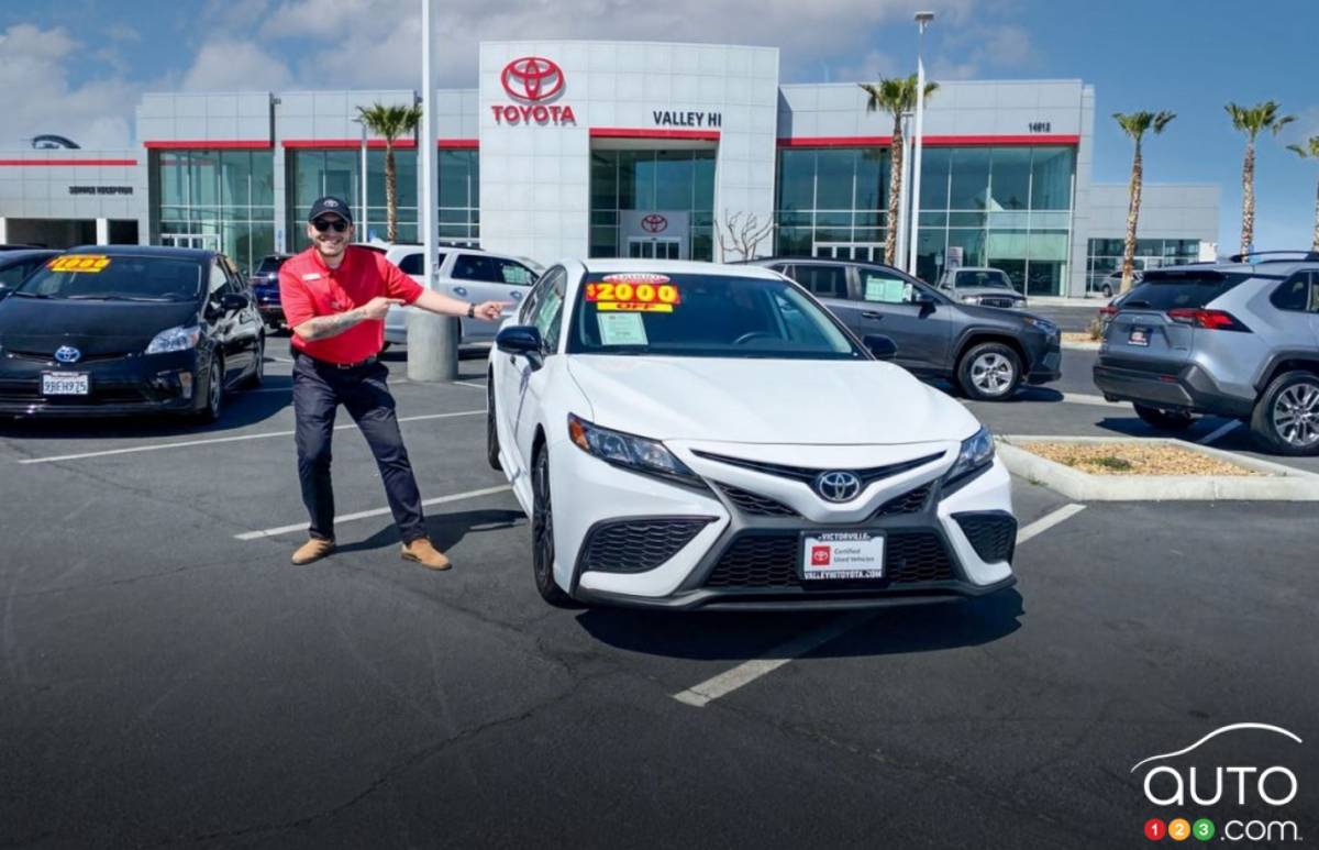 Le concessionnaire Valley Hi Toyota, en Calfornie