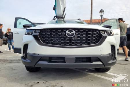 The all-new 2023 Mazda CX-50, front