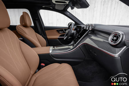 Seating of 2023 Mercedes-Benz GLC