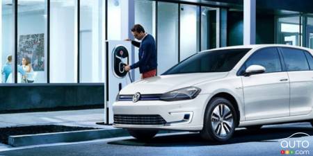 Volkswagen e-Golf 2020, en chargement