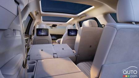 2023 Mercedes-Benz EQS SUV, seating