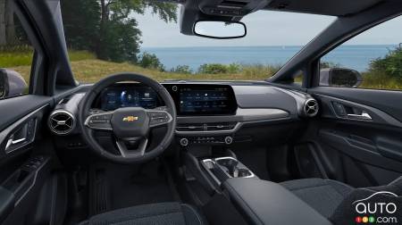 Chevrolet Equinox EV RS 2024, intérieur