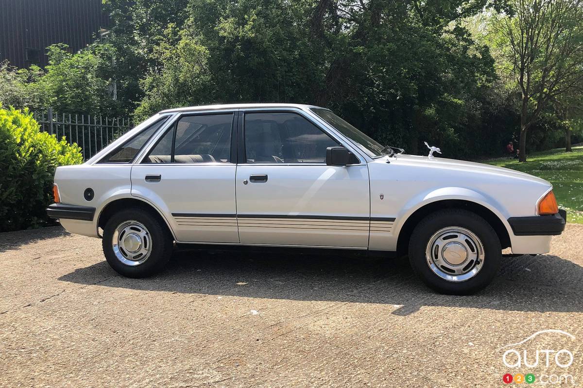 La Ford Escort 1981, profil