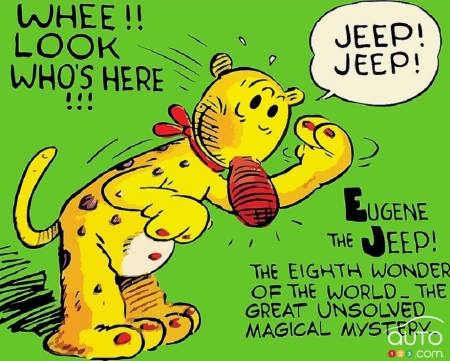The Eugene the Jeep character