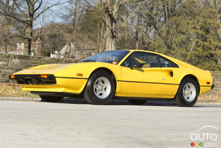 1975 Ferrari 308 GTB, profile