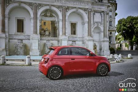 The Fiat 500e