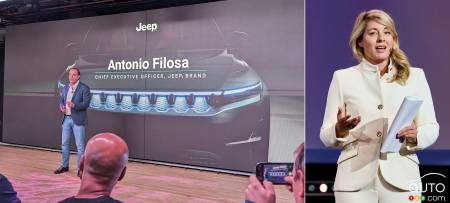 Antonio Filosa / Canadian Minister Melanie Joly