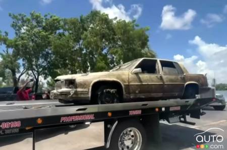 Découverte de véhicules dans un lac en Floride
