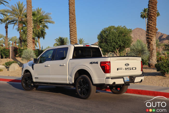 2024 Ford F-150 Tremor, three-quarters rear