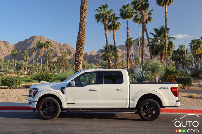 2024 Ford F-150 Tremor, profile
