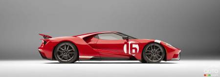 The Ford GT Alan Mann Heritage Edition, profile