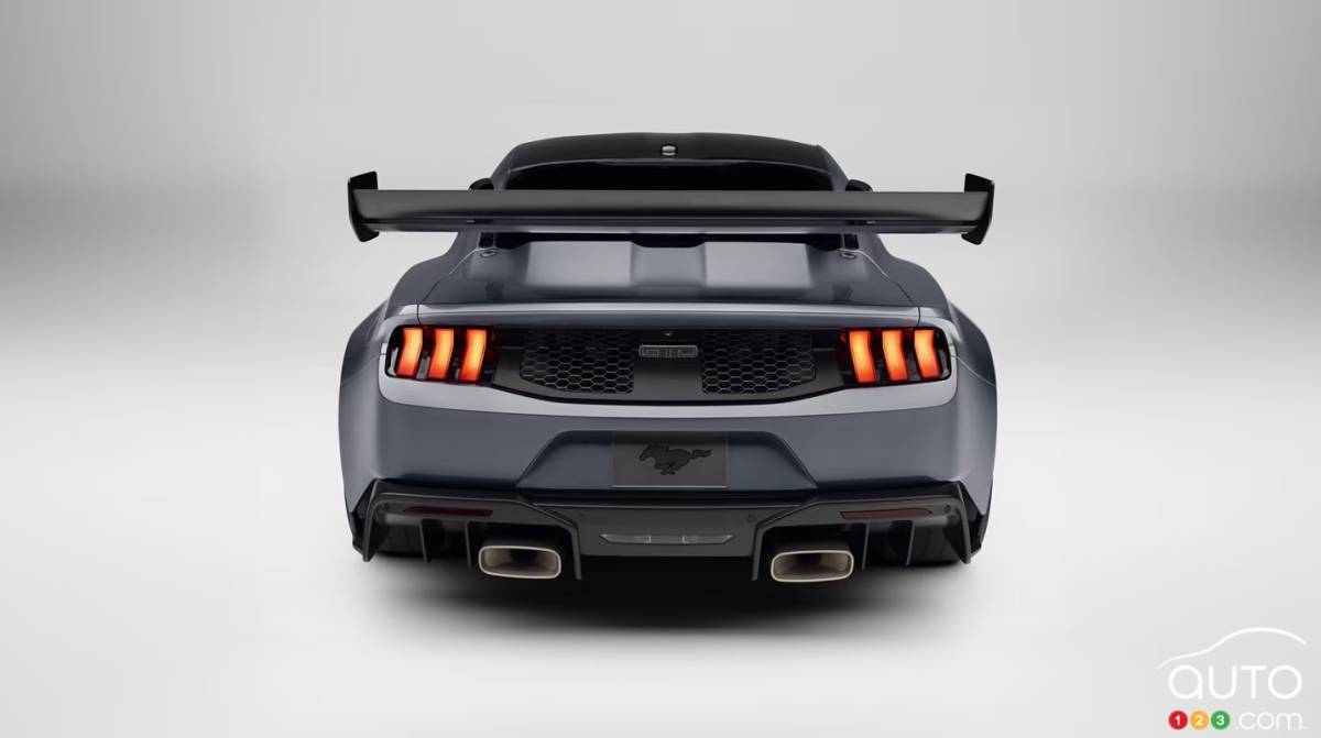 Ford Mustang GTD 2025, arrière