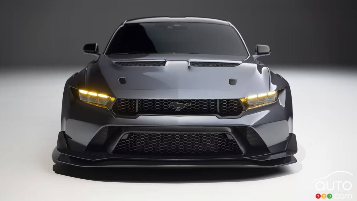Ford Mustang GTD 2025, avant