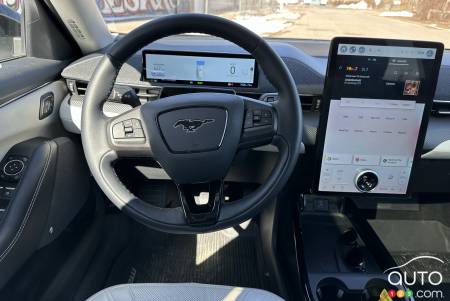 2024 Ford Mustang Mach-E, steering wheel, multimedia screen