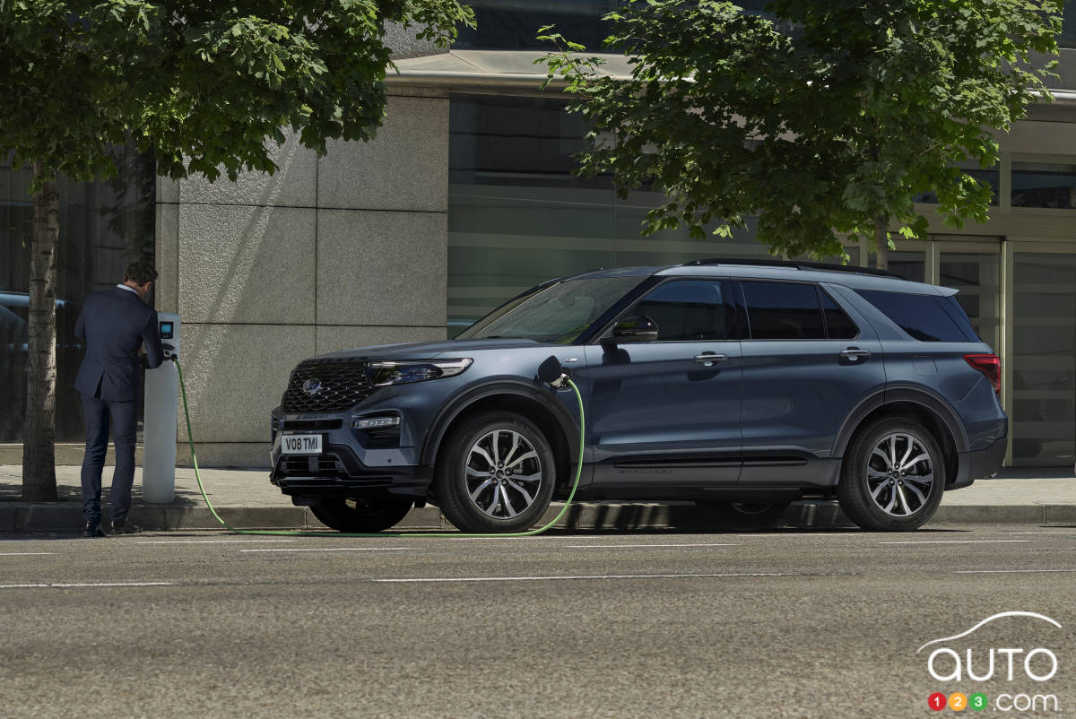 Le Ford Explorer PHEV ST-Line (Europe)