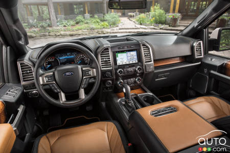 2017 Ford F-150 Limited Supercrew, interior