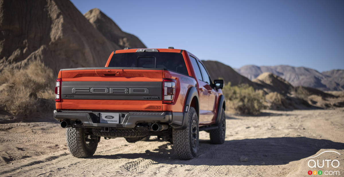 Ford F-150 Raptor 2021, arrière