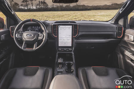 2023 Ford Ranger Raptor (Europe), interior
