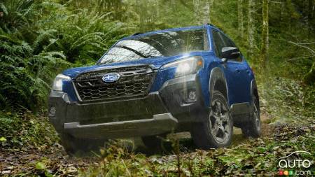 Subaru Forester Wilderness 2022, avant