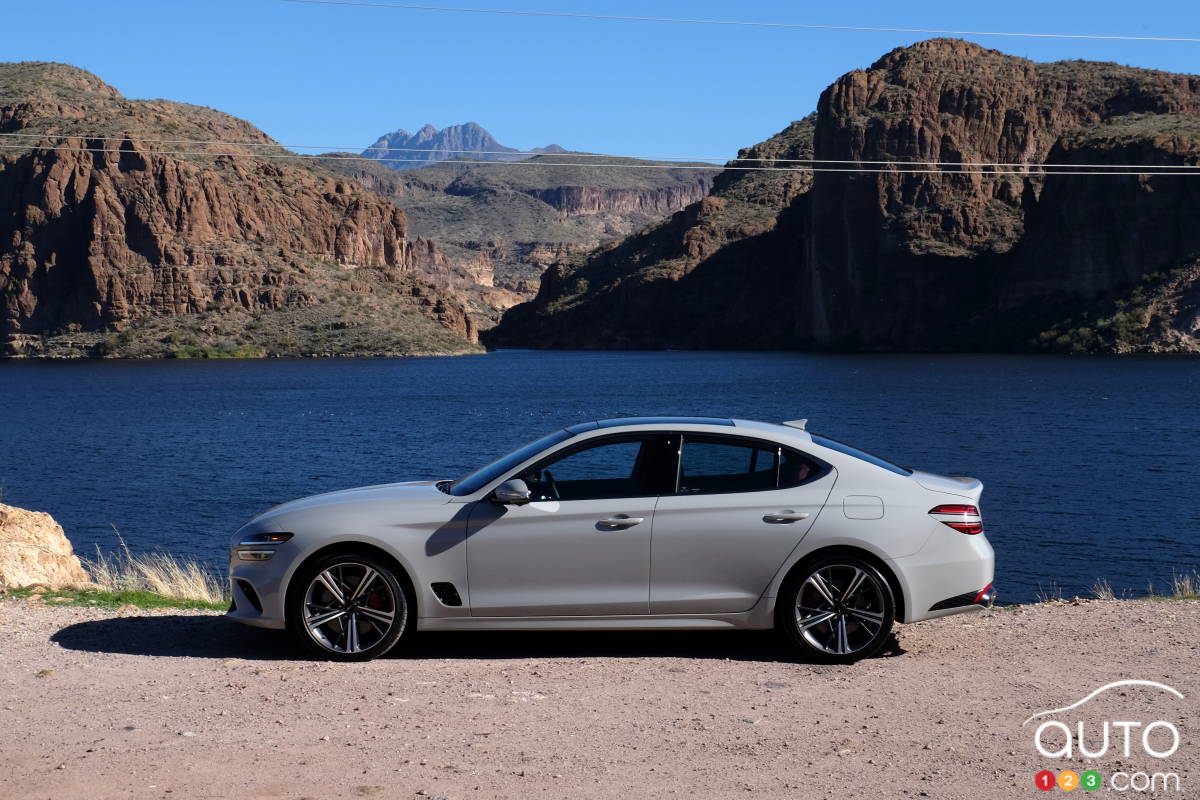 The new 2024 Genesis G70