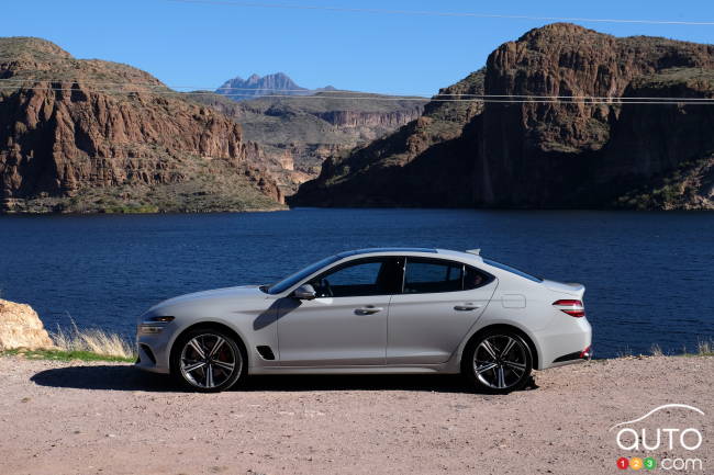 The new 2024 Genesis G70