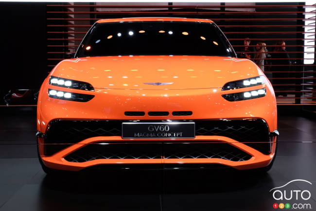 The Genesis GV60 Magma concept