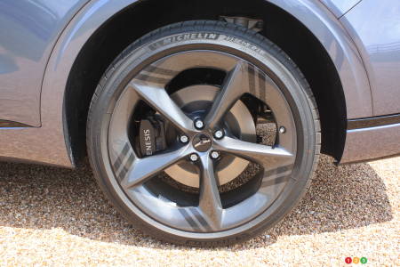 Le Genesis GV70 2026, roue