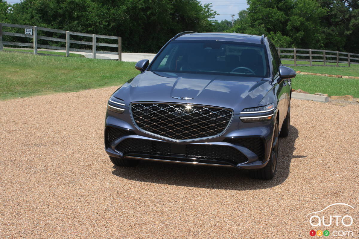 Le Genesis GV70 2026, avant