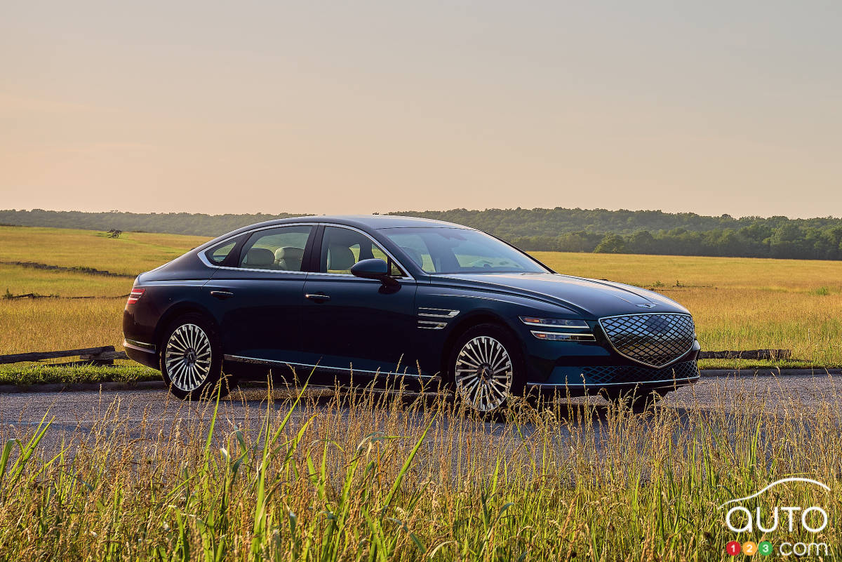 La Genesis G80 électrique