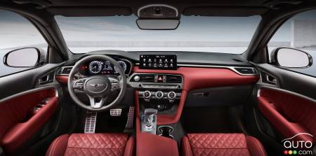 Genesis G70 wagon, interior