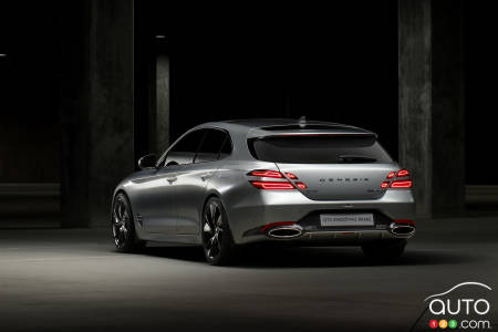 Genesis G70 wagon, rear