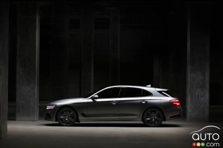 Genesis G70 wagon, profile