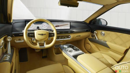 The 2026 Genesis GV60, interior