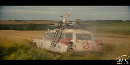 The Ecto-1, out in the field
