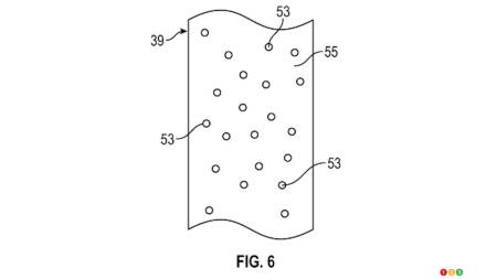 GM patent application for an auto-dimming AR windshield, fig 5
